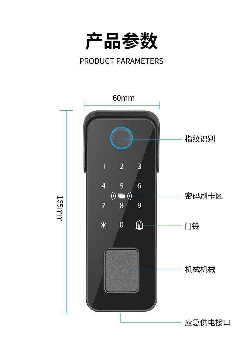 Exterior reader panel
